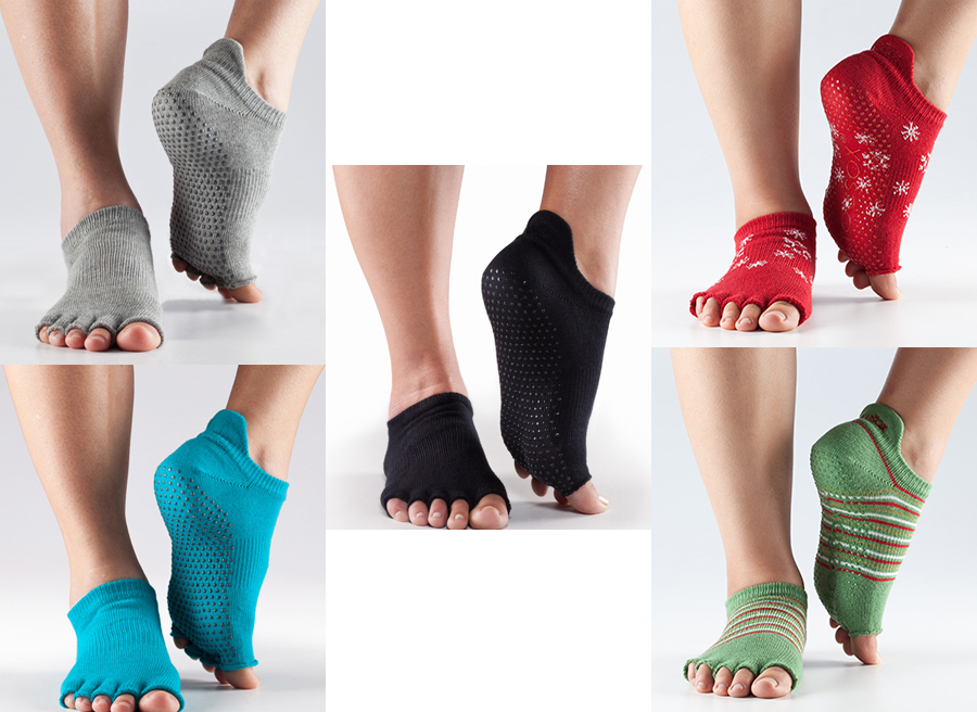 yoga socks toeless