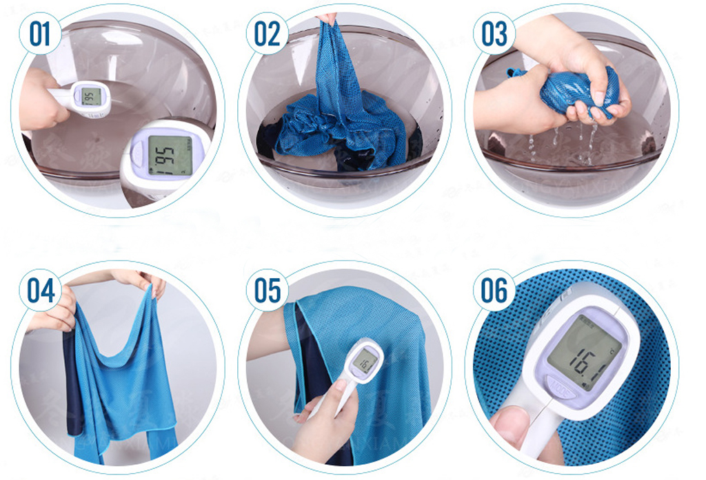 Cooling Towel Test